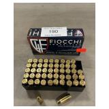 (50) Rounds Of Fiocchi 9mm Luger Ammo
