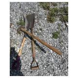 Pitchfork, Shovel and Sledge
