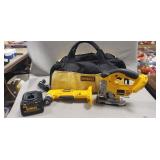 DeWALT 18V Cordless Jig Saw, Right Angle Drill,