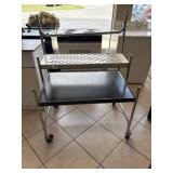 Rolling Metal Shelf