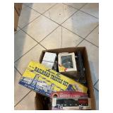 Box Lot With AF Trestle Set, Wooden Train, N