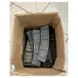 Box Of Rubber Trainbed Pieces