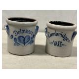 Rowe Pottery Souvenir Crocks