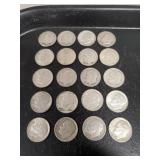 (20) U.S. Silver Dimes