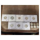 (14) U.S. Silver Dimes