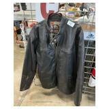 Vintage Dakota Distressed Leather Racer Jacket