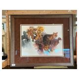 ï¿½Garden Visitorï¿½ Watercolor Print By Morten E.