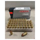 (50) Rounds Of Federal .45 Auto Ammo