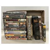 (16) DVDï¿½s + Box Sets, Audio Book