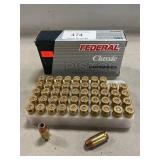 (50) Rounds Of Federal .45 Auto Ammo