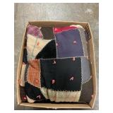 Hand-Tied Crazy Quilt (Tear On Reverse)