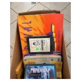 Box Lot With Assorted Games, MGB Manuals