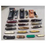 (19) Assorted Knives