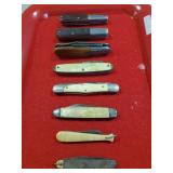 (8) Assorted Pocket Knives