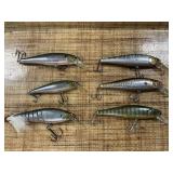 (6) Suspending Minnow Jerkbaits