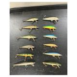 (12) Floating Minnow Fishing Lures