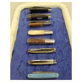 (8) Assorted Pocket Knives