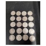 (20) U.S. Silver Dimes