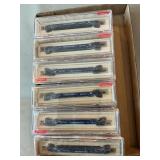 (12) N Scale Freight Train Cars