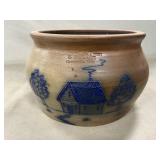 1994 Beaumont Bros. Salt-Glazed Stoneware Crock