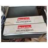 (2) Boxes Of Makita Collated Screws