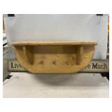 Coat Hook Shelf, Wall Placque