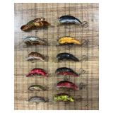 (12) Crawfish Crankbait Fishing Lures