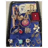 Tray Of Assorted Jewelry
