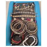 Tray Of Assorted Jewelry