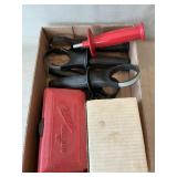Lot With Auxiliary Side Handles, Chuck Keys,