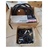 Box Lot Of Assorted Items Including Makita Vacuum