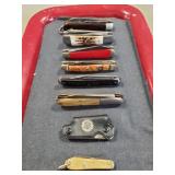 (8) Assorted Pocket Knives