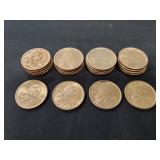 (24) U.S. One Dollar Coins