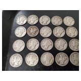 (20) U.S. Silver Mercury Dimes (90% Silver)