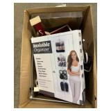 Box Lot With Organizer, Housewares