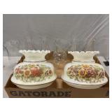 Oil Lamp Shades & Chimneys