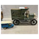 Michterï¿½s Telephone Truck Decanter, (Has