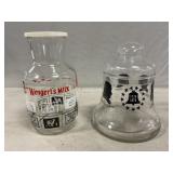 Wengertï¿½s Milk Carafe, Libbey Bicentennial