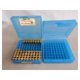 (16) Rounds 44 Mag. Ammo, (42) EMPTY Brass & (2)