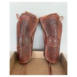 Pair Of Western Leather Holsters