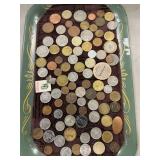 Foreign Coins, Tokens, Medallions, Wooden Nickel,