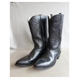 Pair Of Leather Cowboy Boots (Size 11D)