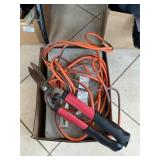 Box Lot With Extension Cord, Loppers, B & D