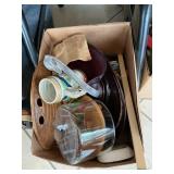 Box Lot With Pfaltzgraff Platter, Stein, New York
