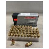 (50) Rounds Of Federal .45 Auto Ammo