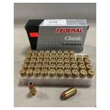 (50) Rounds Of Federal .45 Auto Ammo