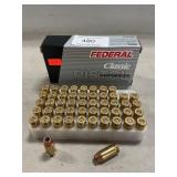 (50) Rounds Of Federal .45 Auto Ammo