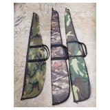 (3) Soft Sided Gun Cases (48", 48" & 50" Long)