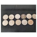 (11) U.S. Liberty "V" Nickels