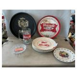 Beer Trays, Commemorative Plates, Slim Jim Mug,
